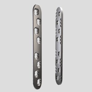PLACA RECTA BLOQUEADA DIAFISARIA 4.5mm ANCHA DIVERGENTE