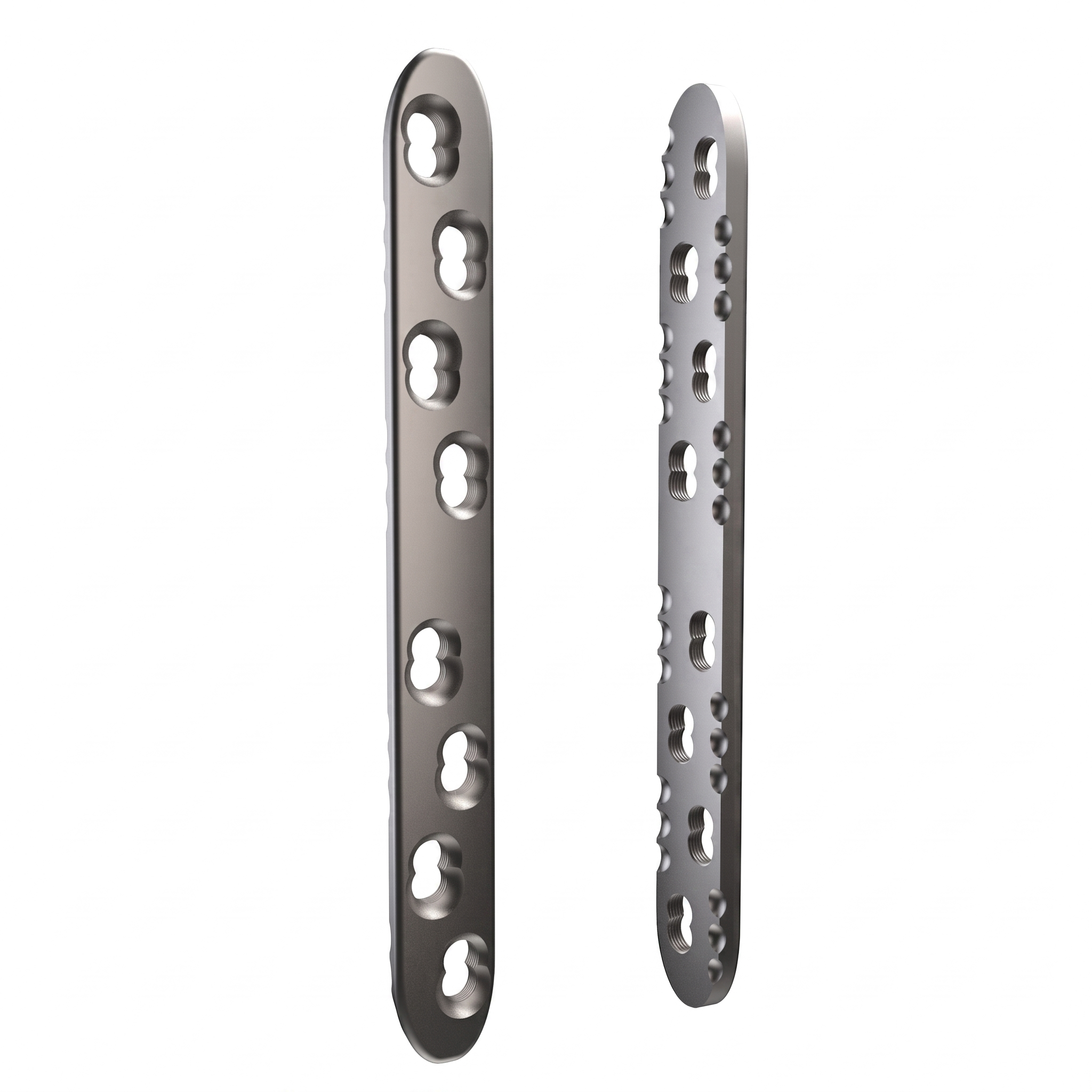 PLACA RECTA BLOQUEADA DIAFISARIA 4.5mm ANCHA DIVERGENTE